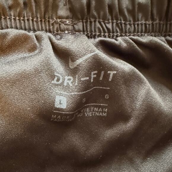 Nike Dri Fit Tempo Shorts In Black White Size Large - Picture 8 of 9